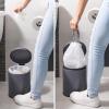 image:imagePlasticplace Custom Fit Trash Bags Compatible with simplehuman Code E 100 Count White Drawstring Garbage Liners 52 Gallon  20 Liter 185 x 20White