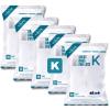 image:imagePlasticplace Custom Fit Trash Bags Compatible with simplehuman Code K 50 Count White Drawstring Garbage Liners 10 Gallon  38 Liters 24 x 28White