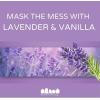 image:imagePlasticplace White Drawstring Lavender and Soft Vanilla Scented Garbage Can Liners Compatible with Code H 200 Count 89 Gallon  3035 Liter 185 x 28White