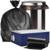 image:imagePlasticplace 710 Gallon Trash Bags8 MicronsClear Garbage Can High Density Liners24 x 24 1000 CountBlack
