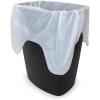image:imagePlasticplace 13 Gallon Trash Bags 07 Mil  Value Line White Garbage Can Liners  235x28 180 Count