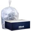 image:imagePlasticplace 4 Gallon Trash Bags 6 Microns Clear Garbage Can High Density Liners 17 x 18 2000 CountClear