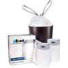 image:imagePlasticplace 4 Gallon White Drawstring Trash Bags 200 Count Pack of 1  07 Mil LeakProof Garbage Liners for Small Trash Can Bathroom Kitchen Office and Car UseWhite