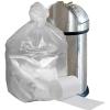 image:imagePlasticplace 56 Gallon Trash Bags  Clear High Density Garbage Bags  Heavy Duty ScentFree Large Trash Can Liners for Kitchen Commercial amp Garden Use 16 Microns LeakProof 43 x 48 150 Count