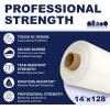 image:imagePlasticplace Boat Shrink Wrap  14 x 25 White Plastic Film 7 Mil LLDPE  UV  Marine Shrink Wrap for Boats Jet Skis  Heat Gun Wrap for Storage amp Moving  Plastic Wrap for Packing  1 Roll with Core14 x 128