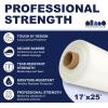 image:imagePlasticplace Boat Shrink Wrap  14 x 25 White Plastic Film 7 Mil LLDPE  UV  Marine Shrink Wrap for Boats Jet Skis  Heat Gun Wrap for Storage amp Moving  Plastic Wrap for Packing  1 Roll with Core17 x 25