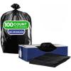 image:imagePlasticplace 1216 Gallon Recycling Trash Bags200 Count Pack of 11 Count Pack of 100