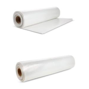 image:imagePlasticplace Clear Plastic Sheeting  4 Mil  10W x 100H 1 RollClear