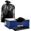 image:imagePlasticplace 1216 Gallon Trash Bags 10 Mil Black Tall Garbage Can Liners 24 x 31 250 CaseBlack