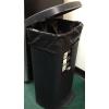 image:imagePlasticplace 1216 Gallon Trash Bags 10 Mil Black Tall Garbage Can Liners 24 x 31 250 CaseBlack