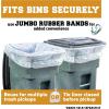 image:imagePlasticplace 2030 Gallon Trash Bags Heavy Duty 20 Mil Clear Garbage Bags 30 x 36 Gusset Sealed Can Liners TearResistant Industrial Strength for Broken Glass amp Sharp Debris 100 CountClear