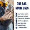 image:imagePlasticplace 2030 Gallon Trash Bags Heavy Duty 20 Mil Clear Garbage Bags 30 x 36 Gusset Sealed Can Liners TearResistant Industrial Strength for Broken Glass amp Sharp Debris 100 CountClear