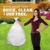 image:imagePlasticplace 2030 Gallon Trash Bags Heavy Duty 20 Mil Clear Garbage Bags 30 x 36 Gusset Sealed Can Liners TearResistant Industrial Strength for Broken Glass amp Sharp Debris 100 CountClear