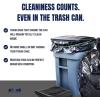 image:imagePlasticplace 6465 Gallon Black Trash Bags Heavy Duty Toter Can Liners Tear amp LeakProof Industrial Strength 25 Count Large Garbage Bags for Kitchen amp Commercial Use 12 Mil 50 x 601 Count Pack of 50