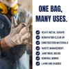 image:imagePlasticplace 65 Gallon Trash Bags  27 Mil Black Heavy Duty Garbage Can Liners 50 x 48 100 Count100 Count Pack of 1