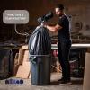 image:imagePlasticplace 65 Gallon Trash Bags  27 Mil Black Heavy Duty Garbage Can Liners 50 x 48 100 Count100 Count Pack of 1