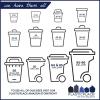 image:imagePlasticplace 65 Gallon Trash Bags  27 Mil Black Heavy Duty Garbage Can Liners 50 x 48 100 Count100 Count Pack of 1