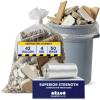 image:imagePlasticplace 42 Gallon Contractor Trash Bags  40 Mil Clear Heavy Duty Garbage Bags  33 x 48 50 Case
