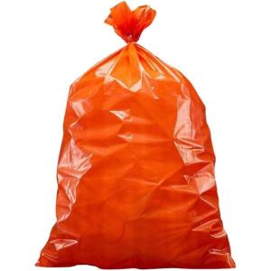 image:imagePlasticplace 4045 Gallon Trash Bags  15 Mil  Orange Heavy Duty Garbage Can Liners  40 x 46 100 Count3233 Gallon  12 Mil