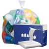 image:imagePlasticplace 33 Gallon Trash Bags  20 Mil  Clear Heavy Duty Garbage Can Liners  33 x 39 100 Case