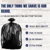 image:imagePlasticplace 4045 Gallon Black Trash Bags 17 Mil 40x47 100 CountBlack