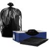 image:imagePlasticplace 35 Gallon Trash Bags  15 Mil  Black Heavy Duty Garbage Can Liners  33 x 48 100 Count1 Count Pack of 100